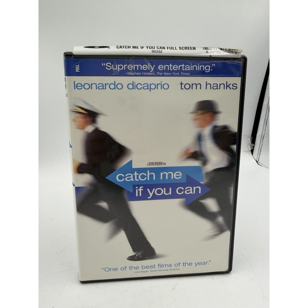 Catch Me If You Can Leonardo Di Caprio Tom Hanks a Stephen Spielberg Film DVD